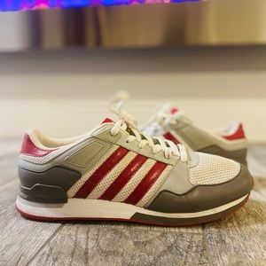 Adidas Red/White Low top Sneakers